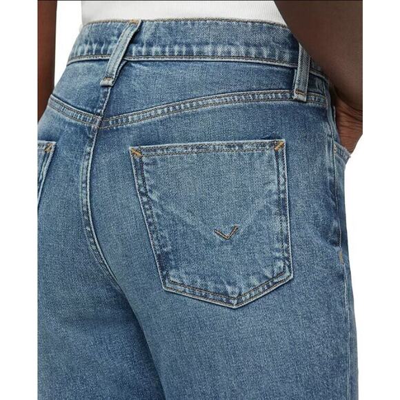 Hudson Women's Holly High Waist Straight Ankle Skinny Blue Jeans Sz 29 MSRP $215 - Picture 3 of 7